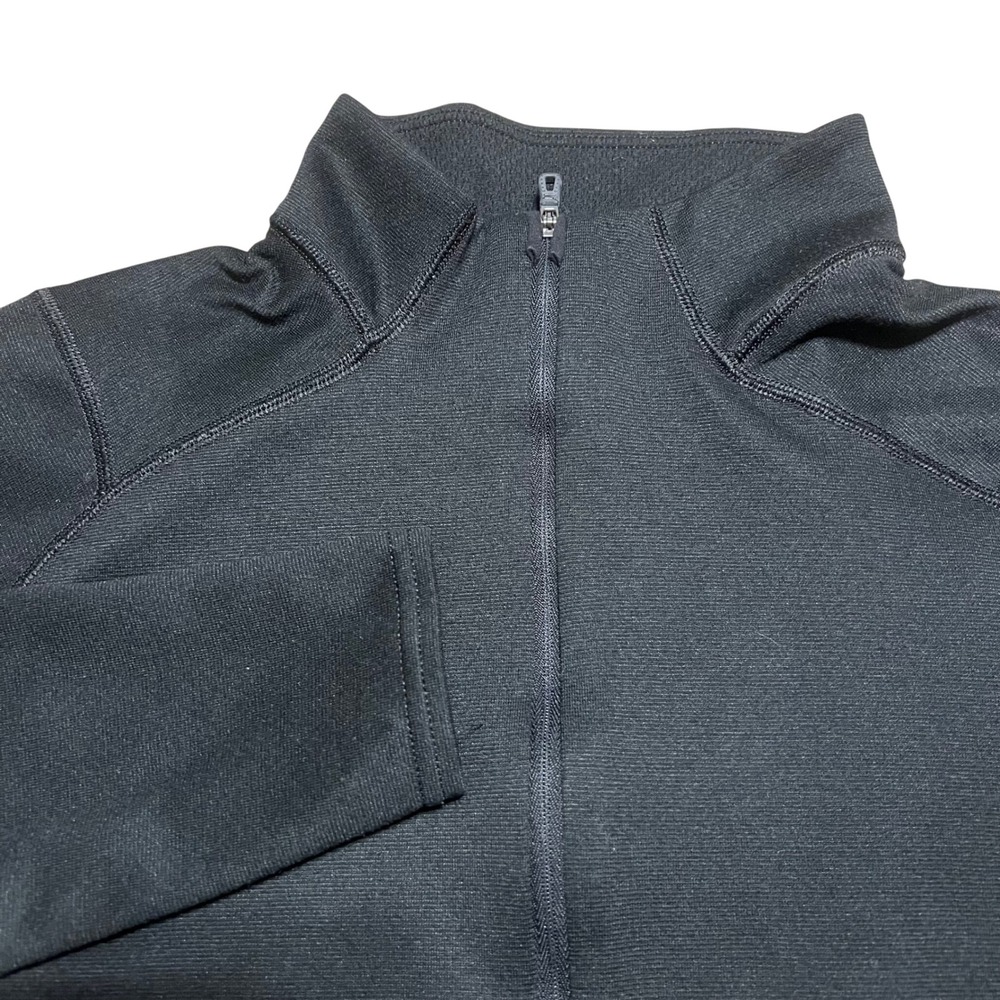 Patagonia Capilene 3 Midweight Polartec 1/4 Zip Fleece Pullover Men's M Black